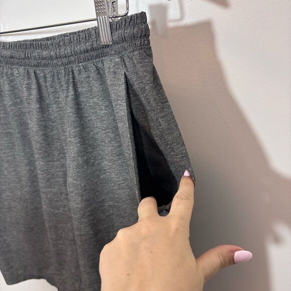 Lululemon Pace Breaker Short Linerless 9" Med M7AB1S Heathered Texture Deep Coal - Picture 8 of 16